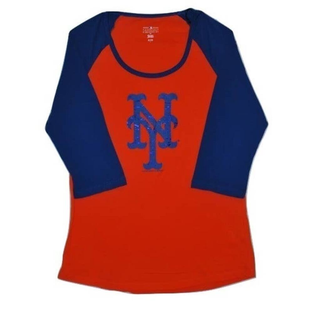 LG Girls NY Mets T-Shirt Blue